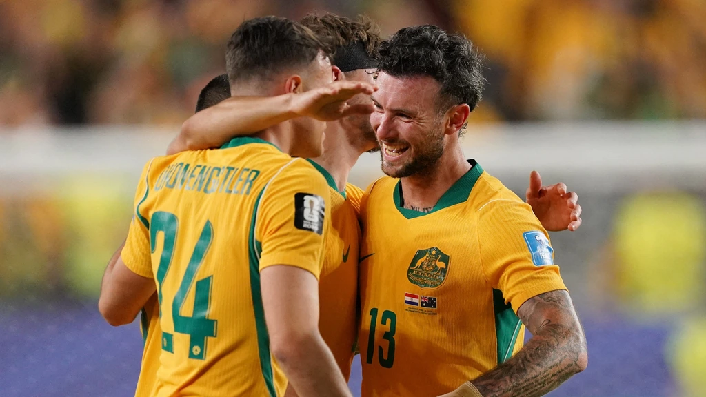 Australië samen met VS verder op WK, Turkije redt eer diep in blessuretijd