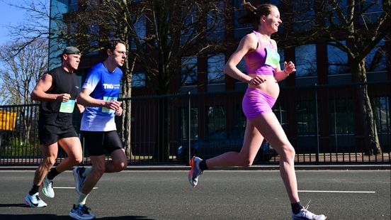 Zwanger of niet, Anne wint vijf kilometer tijdens CPC Loop: 'Waarom niet?'