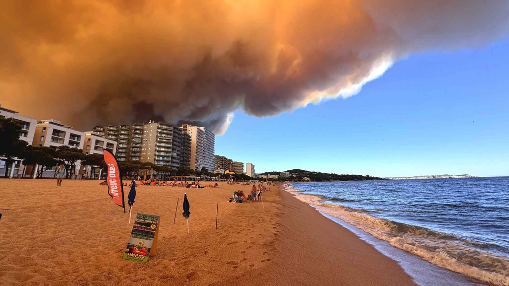 Grote natuurbrand aan de Costa Brava, meerdere Spaanse gemeenten in lockdown