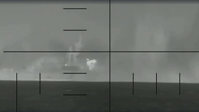 Pentagon video shows US torpedo attack on Iranian warship