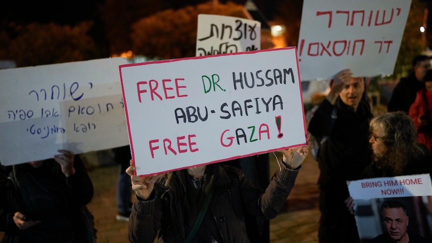Fears for imprisoned Gaza doctor Hussam Abu Safiya