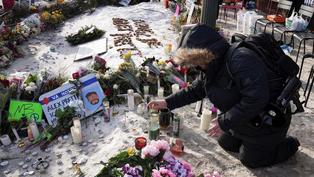 Beelden van doodgeschoten burger Minneapolis spreken kamp-Trump tegen