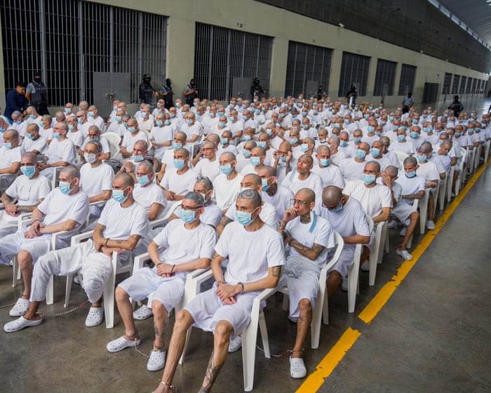 El Salvador holds mass trial for 486 alleged members of notorious MS-13 gang