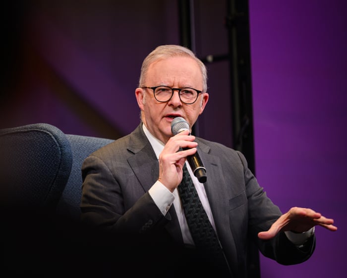 Anthony Albanese apologises ‘unequivocally’ for podcast comment about Kylie Minogue