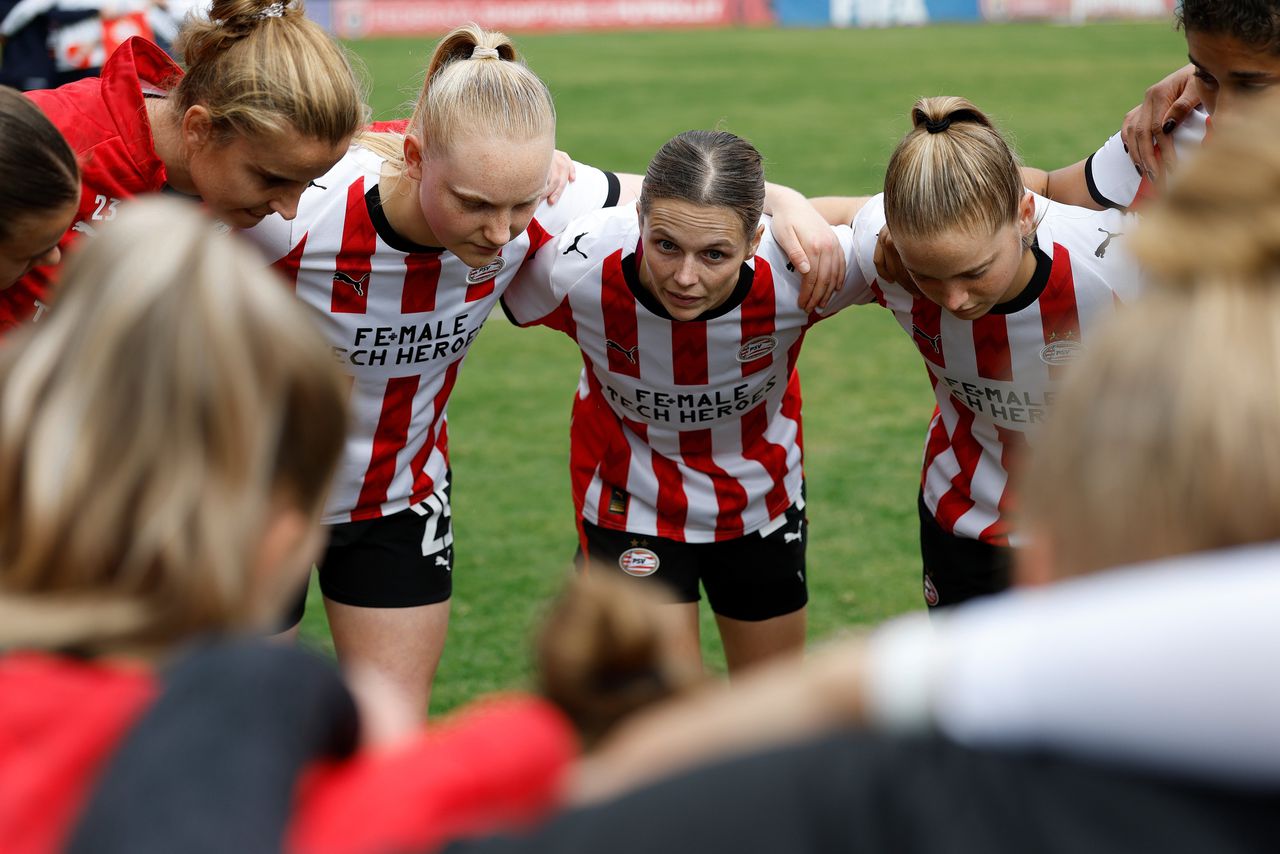 Voor PSV-vrouwen lonkt de allereerste landstitel. Er is acht jaar naartoe gewerkt