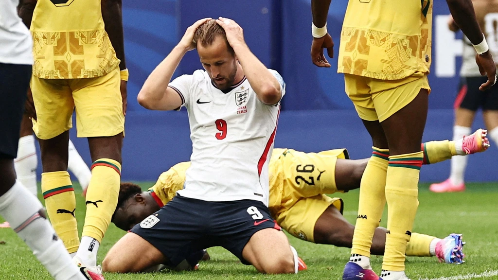 Engeland stelt teleur tegen Ghana, geen schot tussen de palen in eerste helft