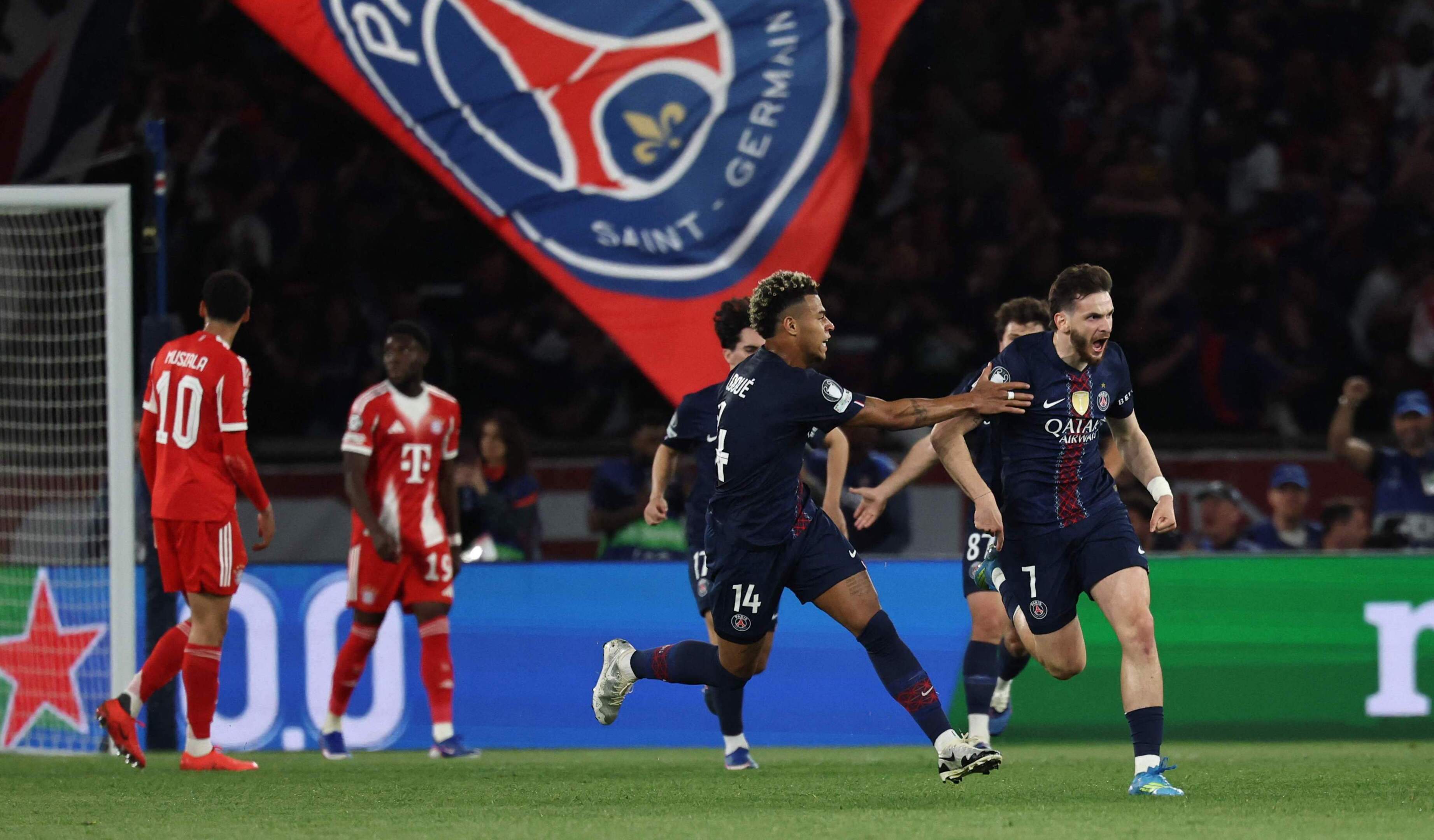LIVE Champions League: Paris Saint-Germain in slotseconden eerste helft op voorsprong tegen Bayern