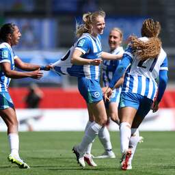 Nadine Noordam bezorgt Brighton finaleplek in FA Cup door late goal bij Liverpool