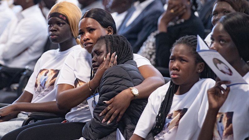 ‘He was a piece of me’: Mourners farewell cheeky 12-year-old, the youngest victim of youth gang crisis
