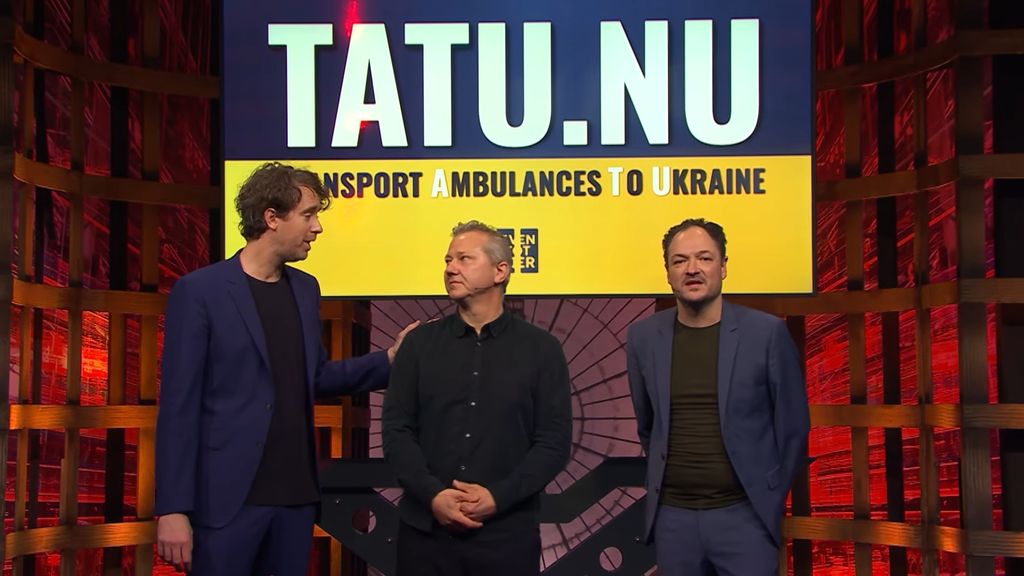 Even Tot Hier haalt ruim 3 miljoen euro op voor ambulances Oekraïne