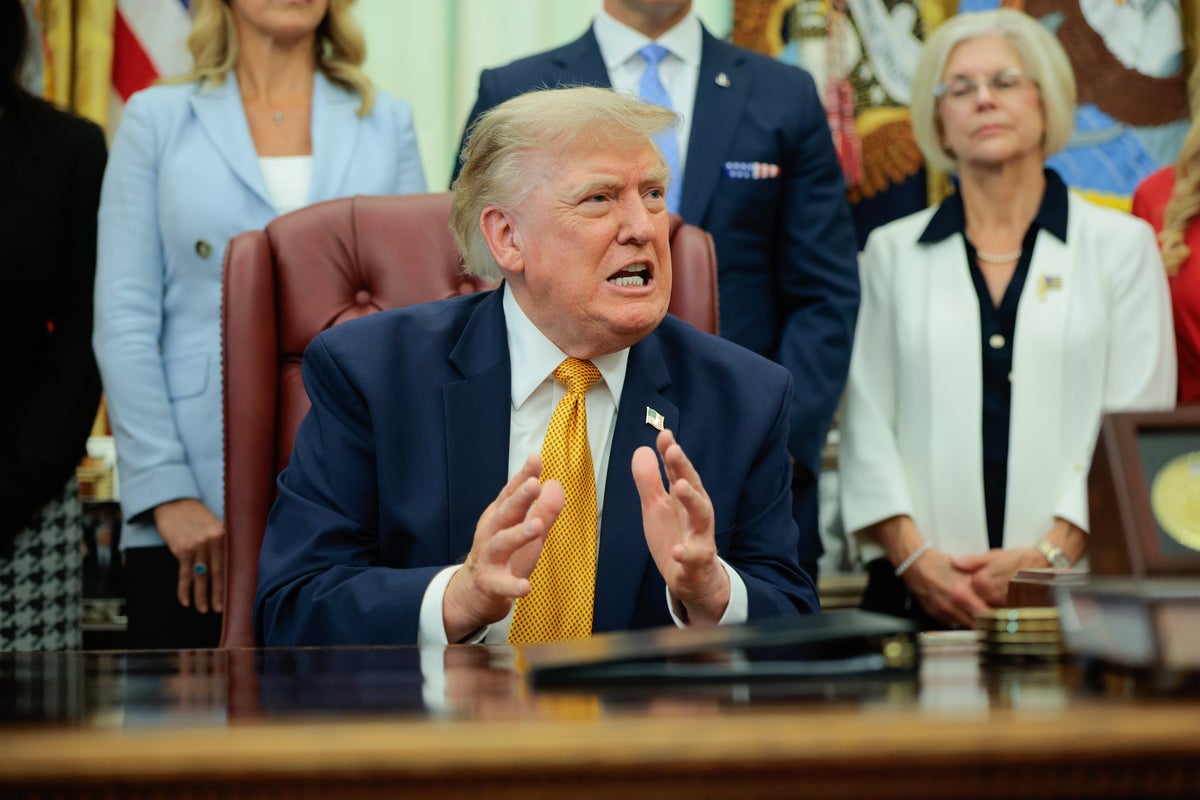 Trump renews call for oil companies to cut gas prices as he blasts Chevron CEO
