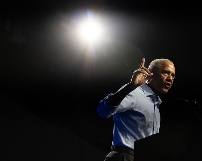 Obama says Trump deepened US divide in rush to ‘identify enemy’ after Charlie Kirk shooting