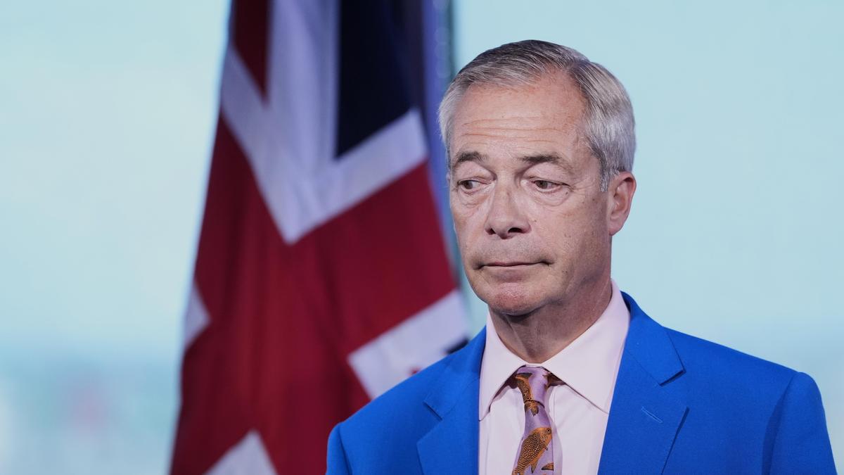 Reform U.K.’s Farage resigns as MP, forces byelection