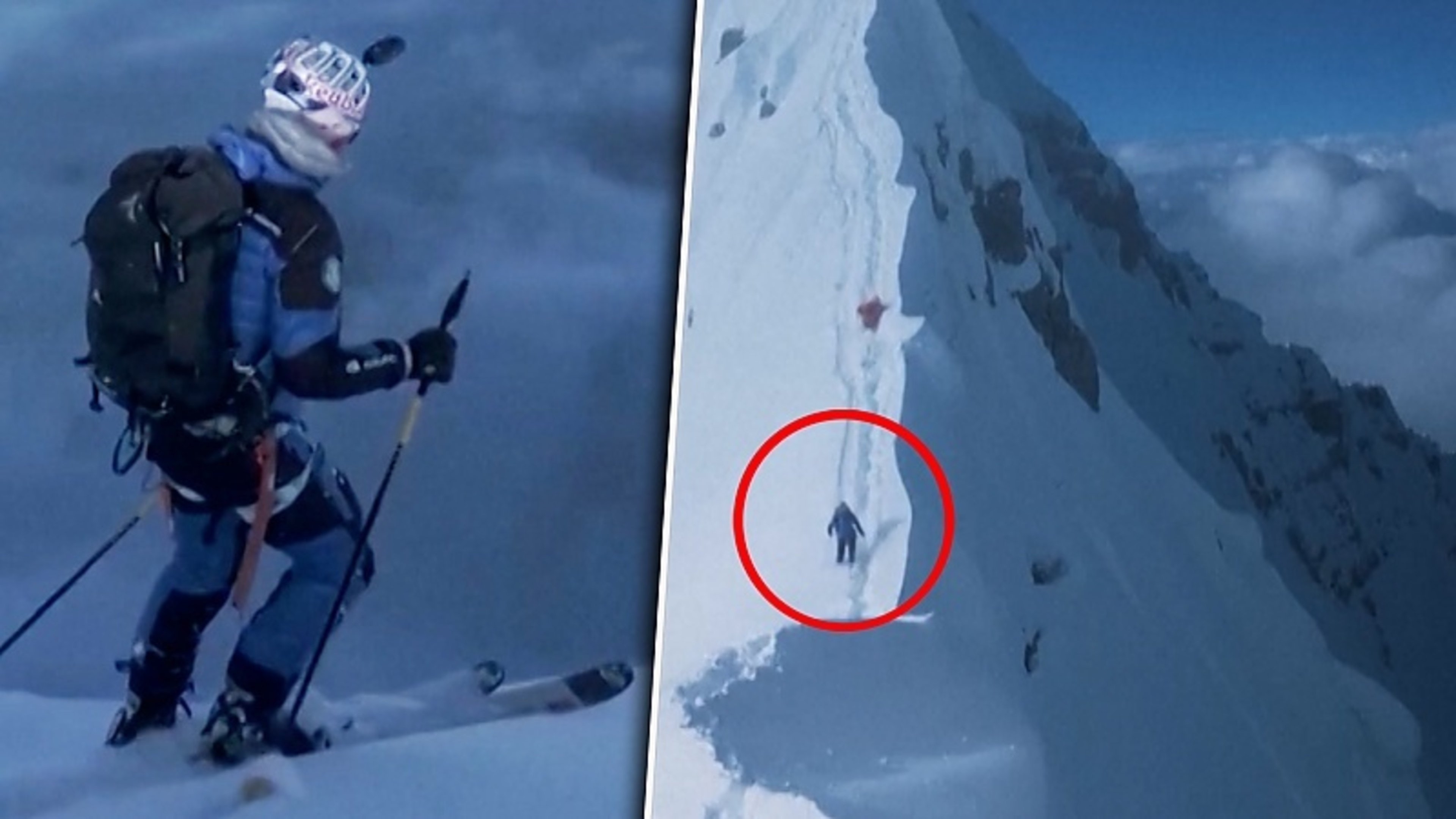 Spectaculaire beelden: eerste ski-afdaling van Everest zonder zuurstoftank