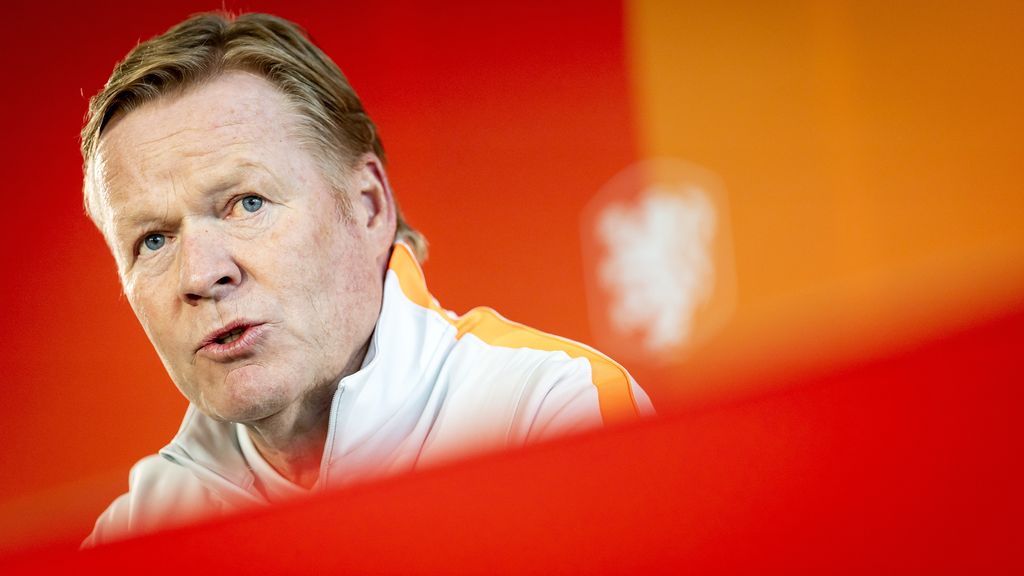Bondscoach Koeman vindt het 'jammer' dat hij zijn WK-elftal niet compleet heeft
