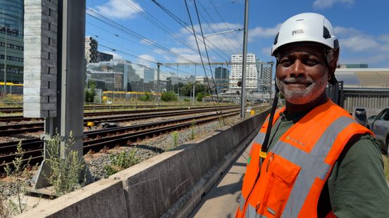 Spoortechnicus Delano is trots op zijn werk: 'Zo'n rijdende trein is prachtig, dankzij ons is dat mogelijk'