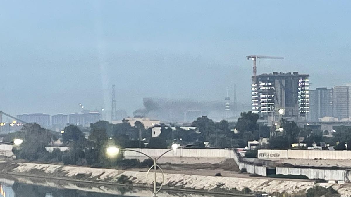 Missile strikes a helipad inside U.S. Embassy compound in Baghdad: Iraqi security officials