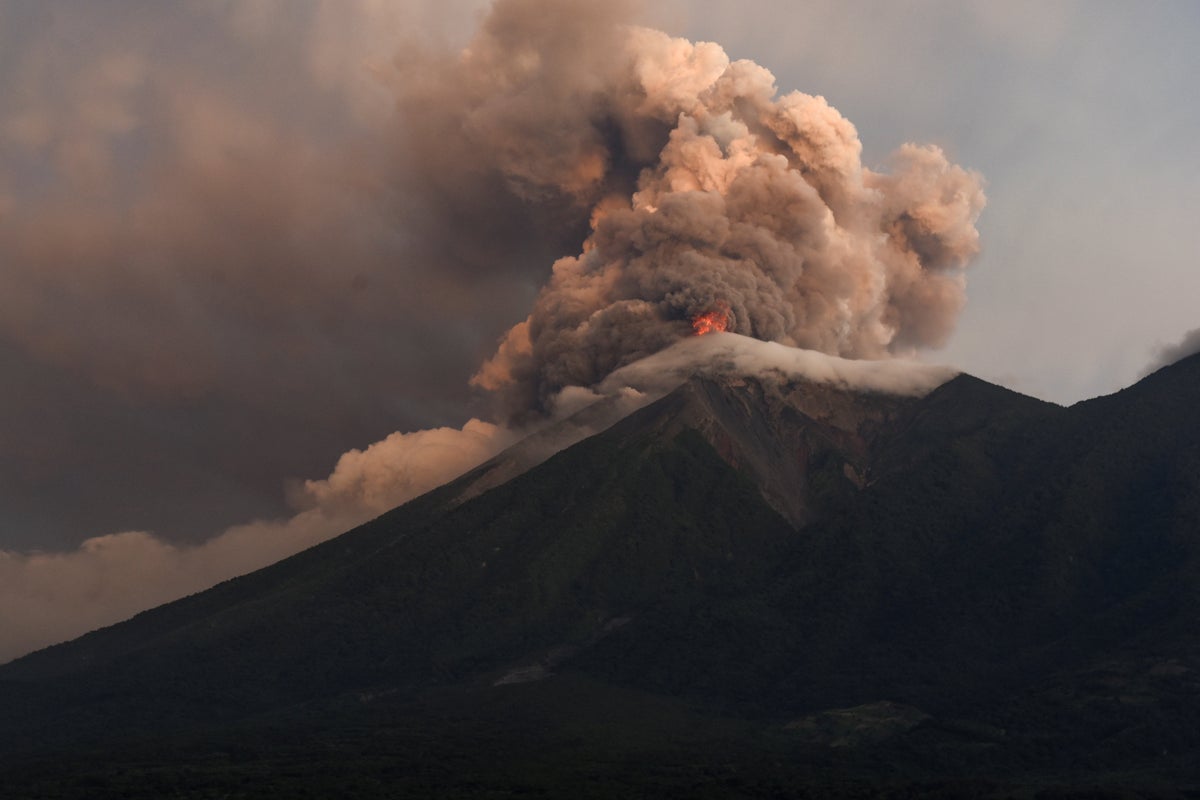Guatemala evacuates communities as Fuego volcano grows more explosive