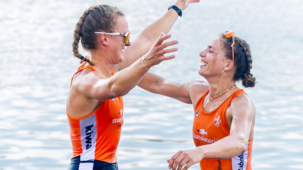 Boonstra en De Jong wereldkampioen dubbeltwee, brons voor mannen vier-zonder