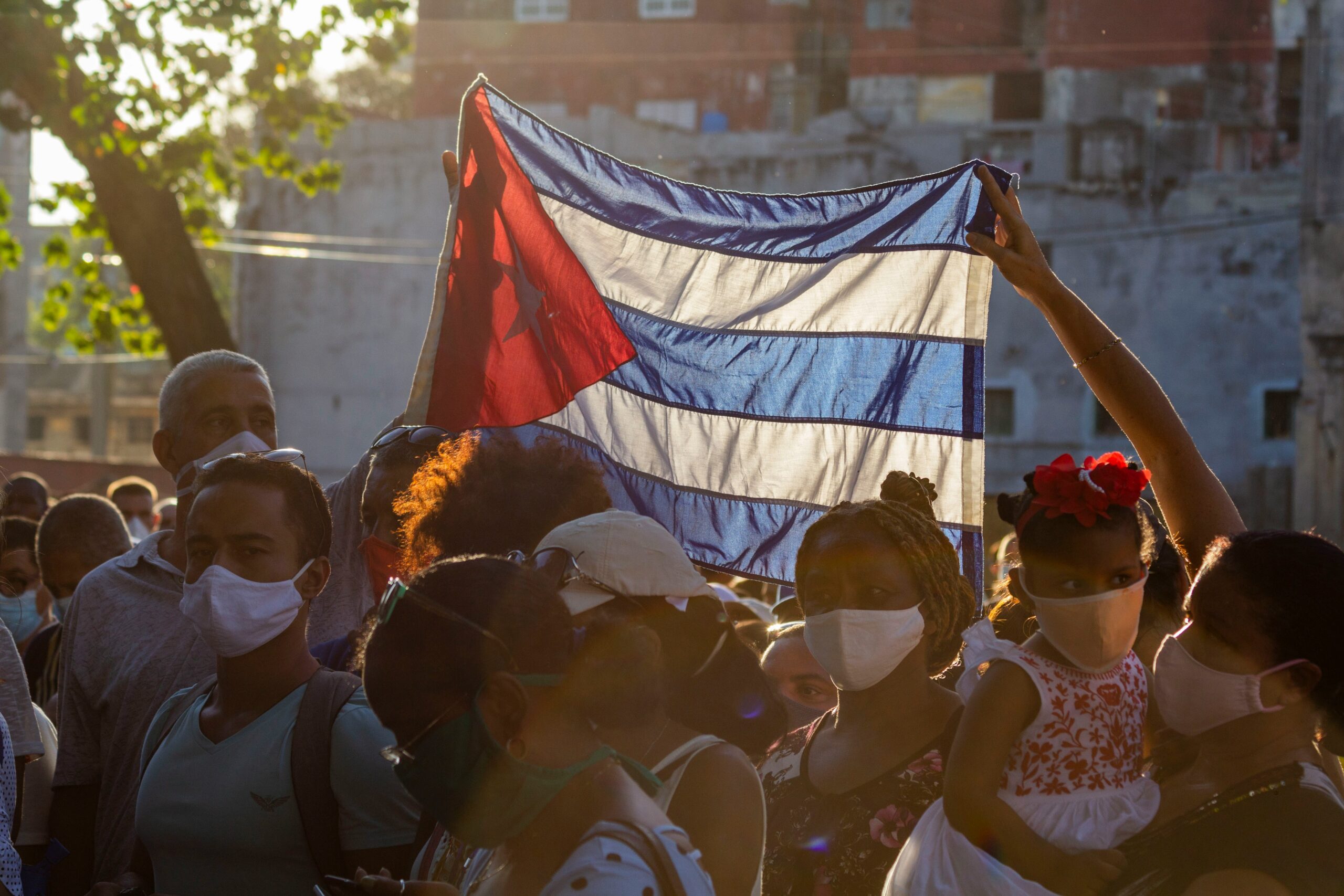 Zeldzaam protest Cuba, demonstranten bestormen partijkantoor