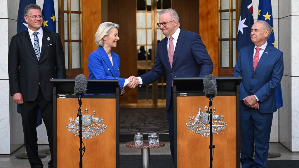 EU sluit in zoektocht naar nieuwe vrienden na 8 jaar handelsdeal met Australië