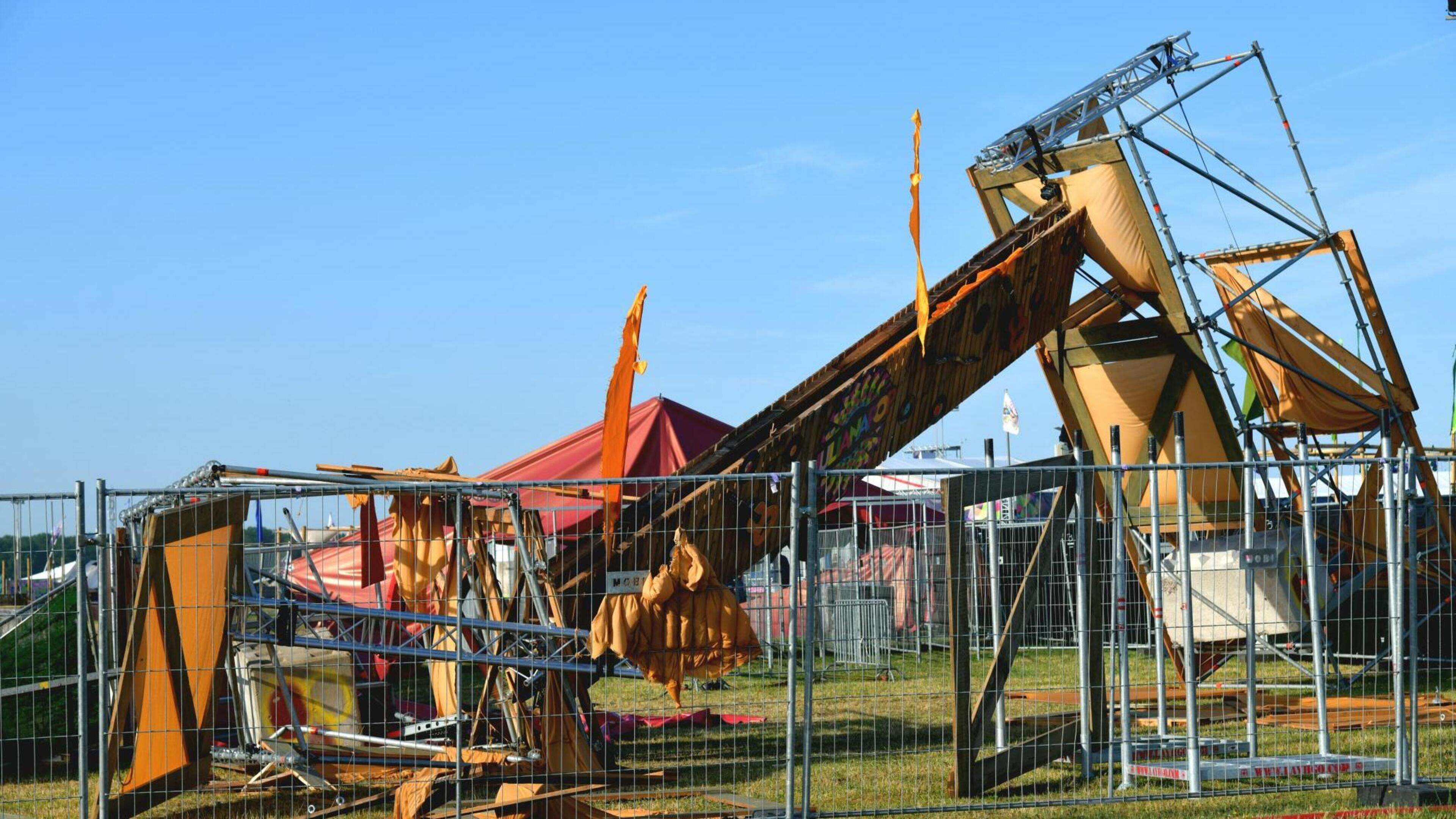 Festival Julianapop afgelast vanwege stormschade: ’Kan niet op een veilige en verantwoorde manier doorgaan’