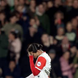 Feyenoord nipt langs Heerenveen na hoofdrol Hadj Moussa met goal en rood