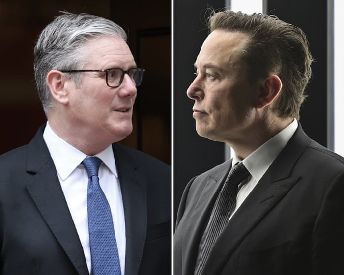 Starmer accuses Musk of trying to ‘whip up division’ in UK over Henry Nowak murder