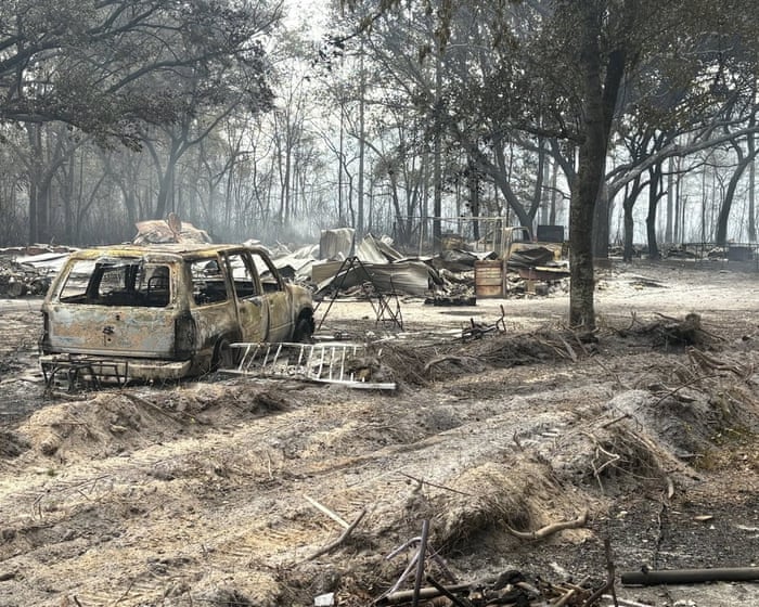 After destroying more than 120 homes, wildfires still a danger, Georgia officials say