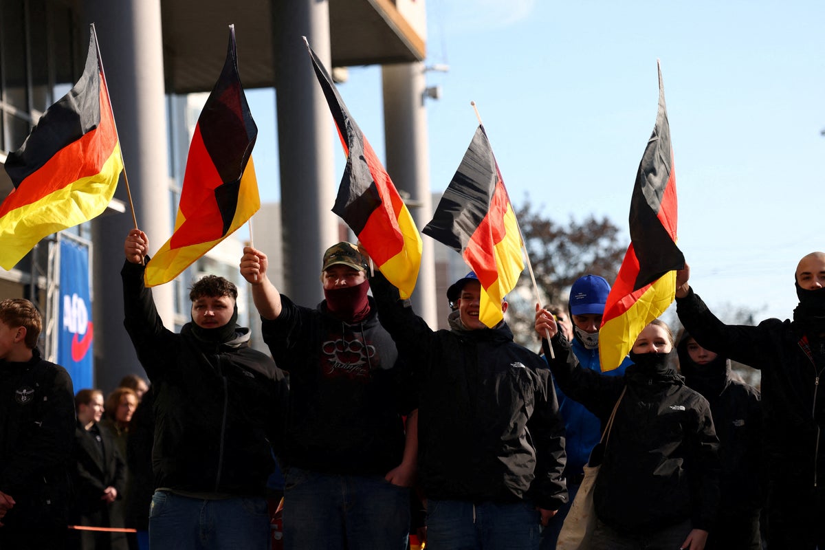 Germany’s far-right AfD party sees 40 per cent surge in potential extremist members