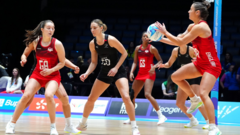 England beaten by New Zealand in netball semi-final