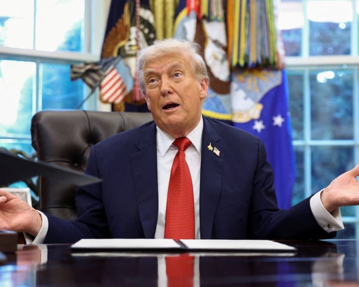 Trump says US will impose new tariffs on heavy trucks, drugs and kitchen cabinets