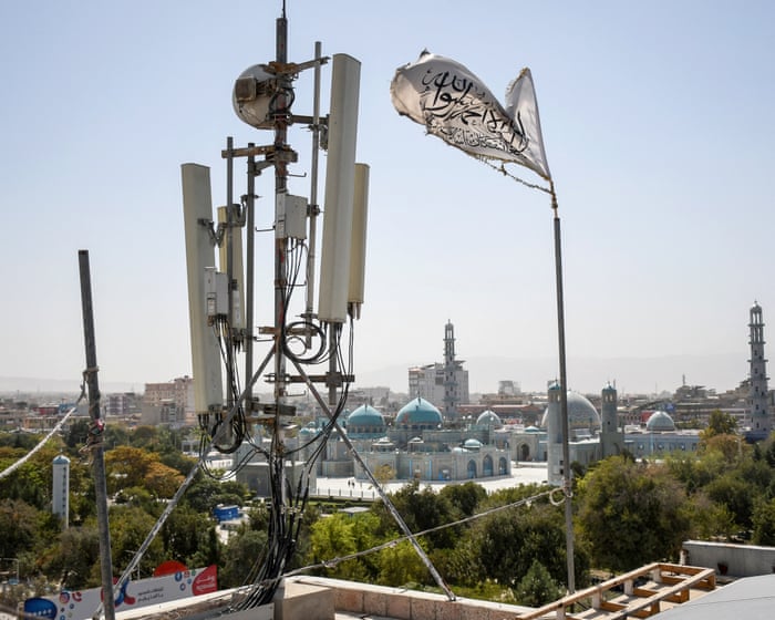 Afghanistan hit by communications blackout after Taliban shuts internet