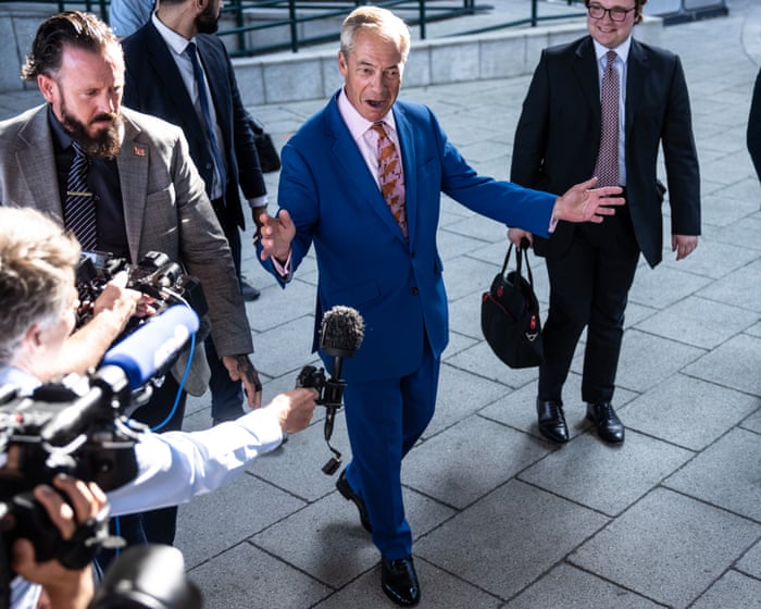 Labour calls on Farage to ‘come clean’ over £5m gift and work with crime agency over money laundering concerns - UK politics live