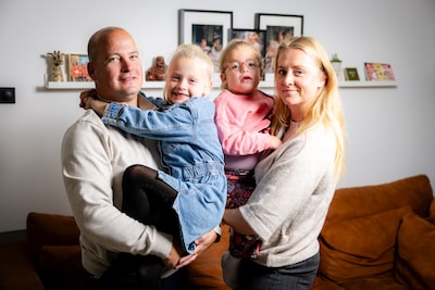 Charlie (4) lijdt aan verwoestende metabole ziekte: ‘Ze zal alles wat ze heeft geleerd weer verleren’