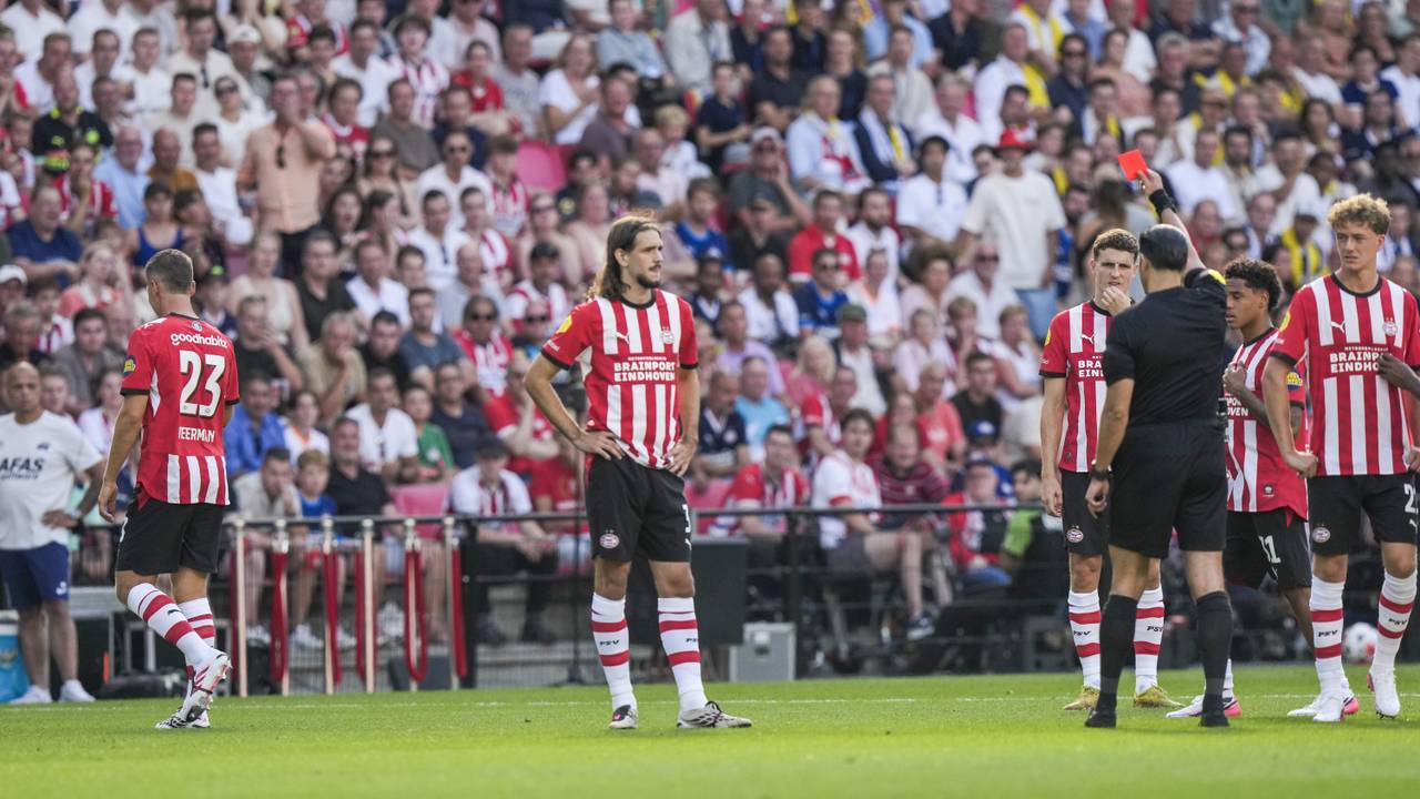 PSV wijst voorstel schorsing van drie duels voor Veerman af