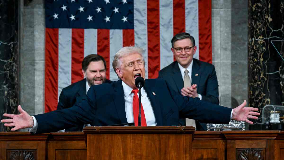 State of the Union: Trump prijst zichzelf – gouverneur raakt zijn zwakke plek
