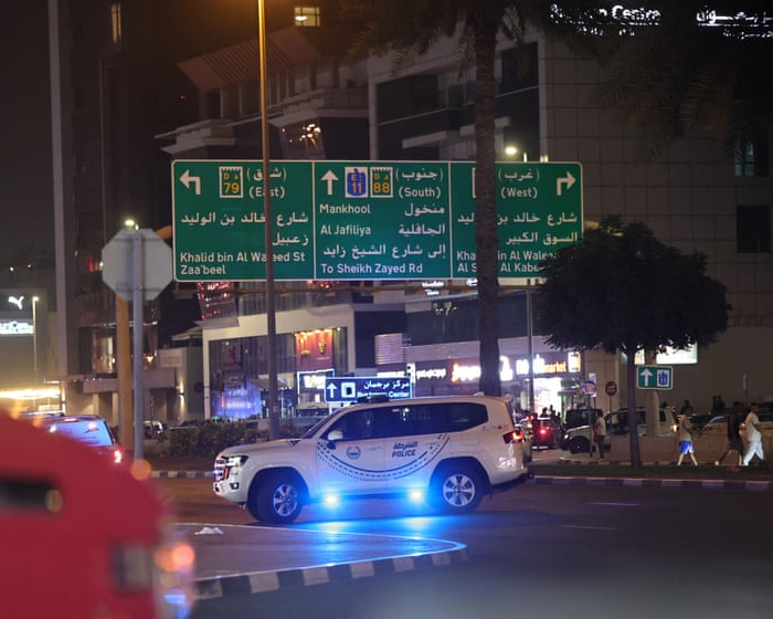 Fire caused by drone strike on US consulate in Dubai has been extinguished, officials say