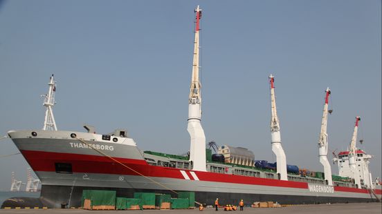 Gronings vrachtschip gestrand in Canadees Noordpoolgebied