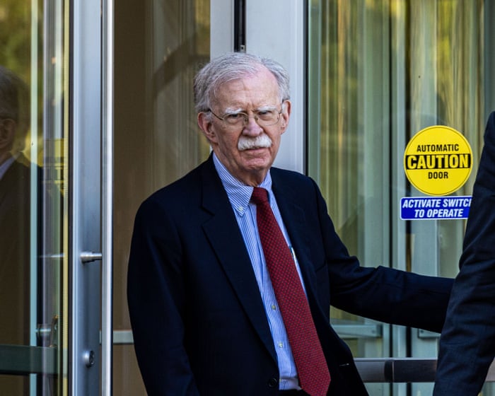 Ex-Trump adviser John Bolton pleads guilty in classified information case – US politics live