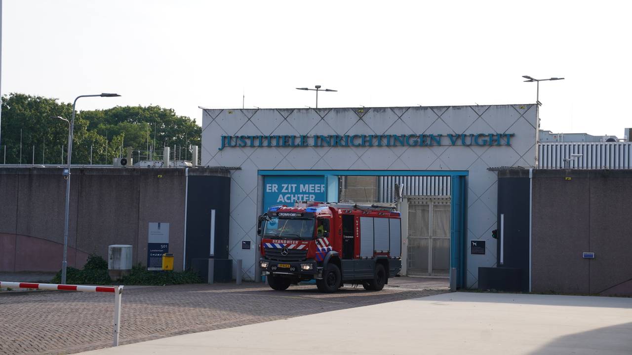 Cel in brand gestoken door gevangene in PI Vught