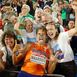 Stefan Nillessen verrast zichzelf met goud: 'Werd helemaal hyper in eindsprint'