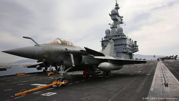 Onbekende drone neergehaald bij Frans vliegdekschip