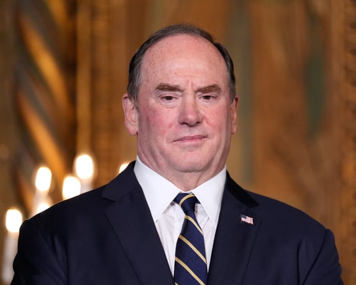 Pentagon announces US navy secretary is leaving ‘effective immediately’ – live