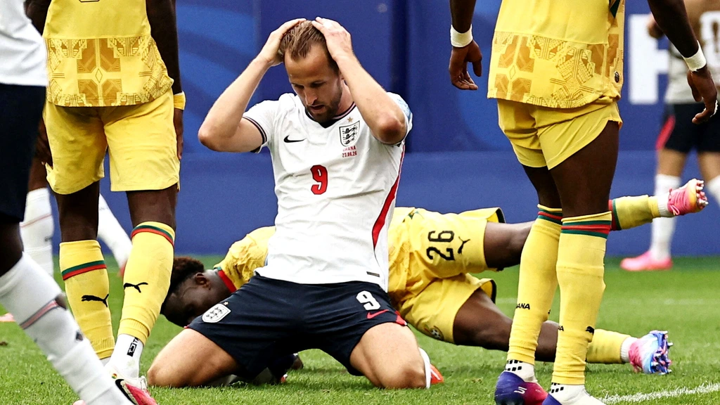 Engeland stelt teleur tegen Ghana, geen schot tussen de palen in eerste helft