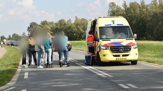 Man (88) in scootmobiel ernstig gewond na ongeval
