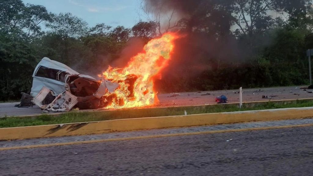 Vijftien doden bij verkeersongeluk in Mexico