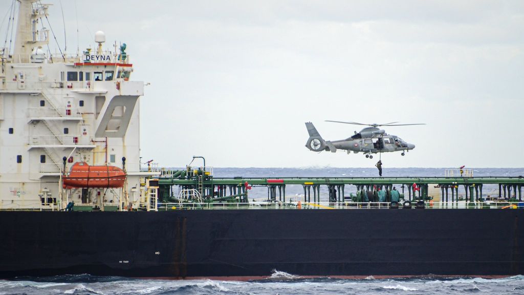 Frankrijk onderschept olietanker Russische schaduwvloot