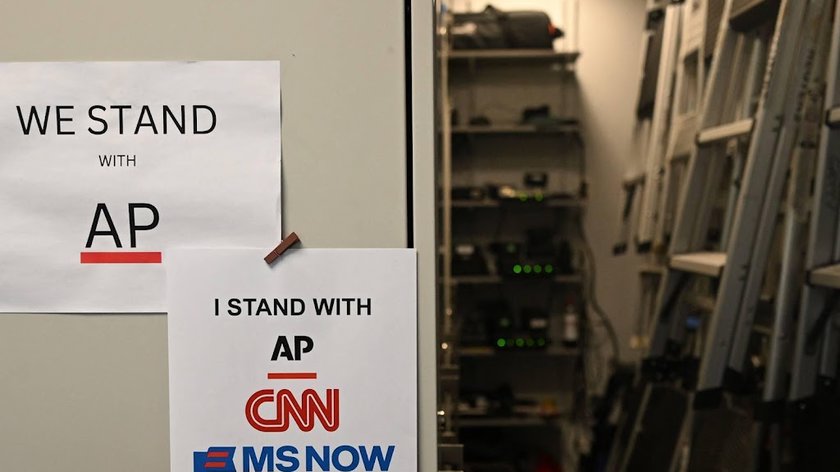 NYT: VS onderzoekt tv-zenders na opschorten Trump-beelden