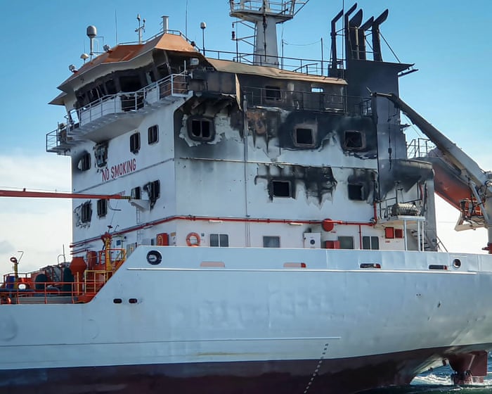 Seven sailors missing after drones strike tankers near Romania’s Black Sea coast